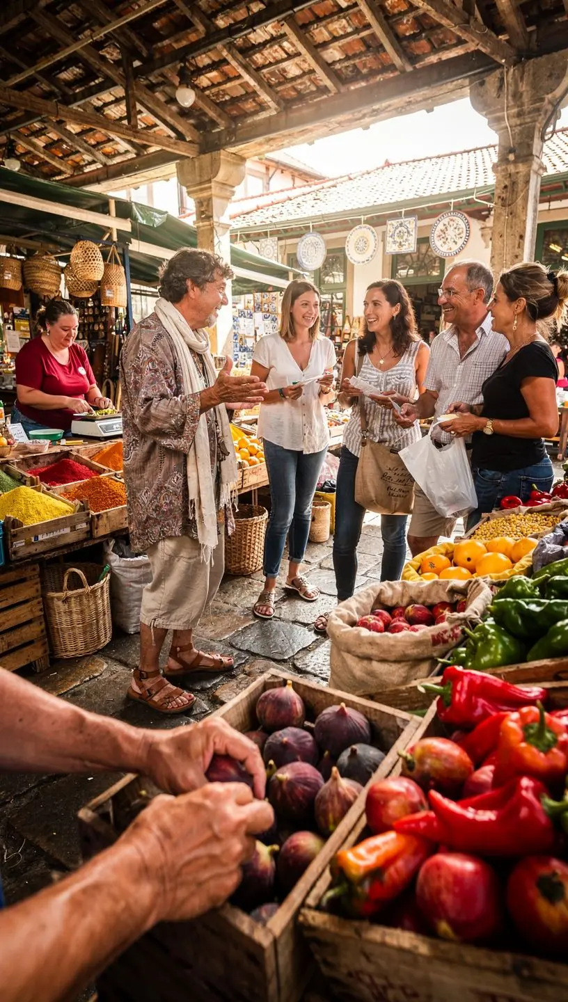 Relaxed traveler enjoying nature in Europe